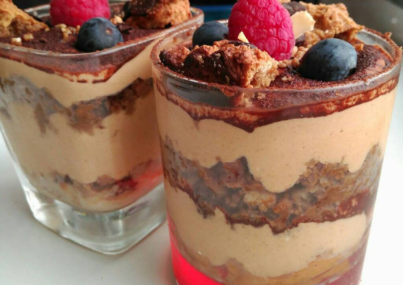 Vasitos de calabaza, queso y dulce de leche