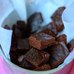 A picture of Dark & Delicious Chocolate Burfi.