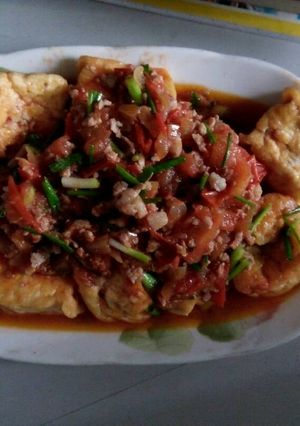 Hình của món Đậu sốt cà chua.