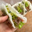 Taco Thịt Bò Từ Bánh Tráng