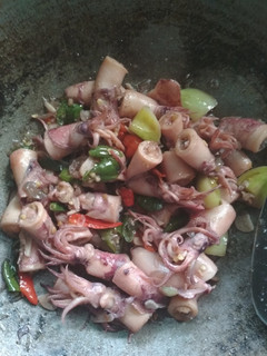 Foto resep Cumi Asin Oseng Pedas