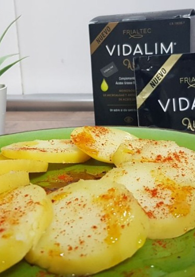 Una foto de Guarnición de patata cocida enriquecida con VIDALIM