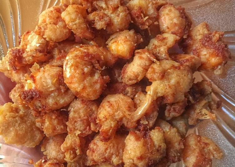 Resep Udang goreng tepung simpel, Enak