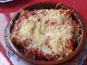 Una foto de canelones light