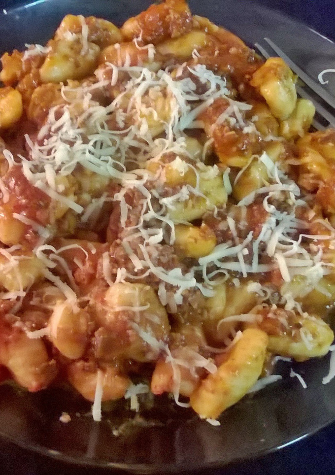 Una foto de Gnocchi de papa express! (ñoquis con puré de papas instantaneo)