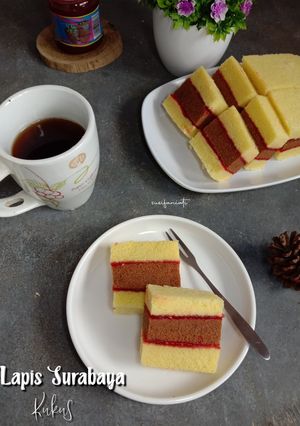Foto resep Lapis surabaya kukus