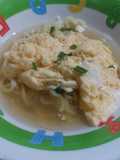 Mie Telor Kuah Daging (bisa untuk mpasi)