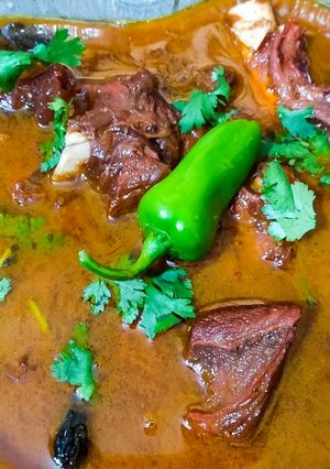 A picture of Rogan josh.