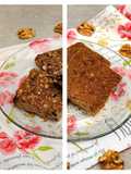 🍎Cuadraditos de manzana, avena y nueces 🍎Sin azúcar agregada ni edulcorantes 💪🏼Dos recetas to go