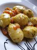 Gnocchi cu mozzarella și roșii