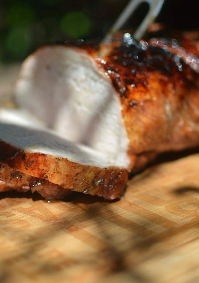 Una foto de Lomo a la barbacoa