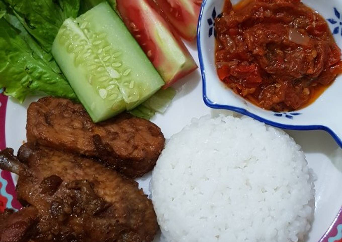 Sayap Ayam Bakar Manis