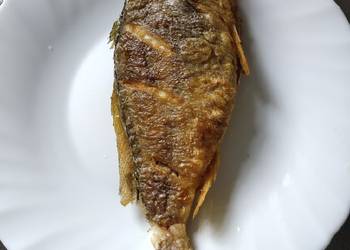Easiest Way to Cook Delicious Fried Yellow Croaker