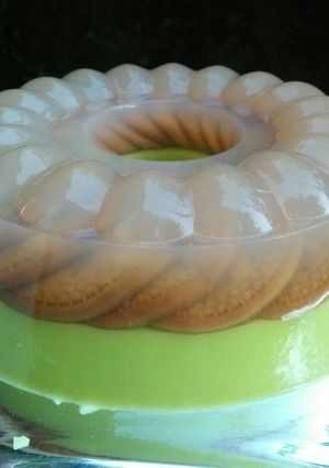 Foto resep Puding Regal Avocado