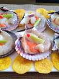 Conchitas y langostinos al limón 👍🇵🇪