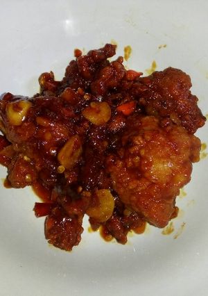 Foto resep Ayam tepung saus kecap