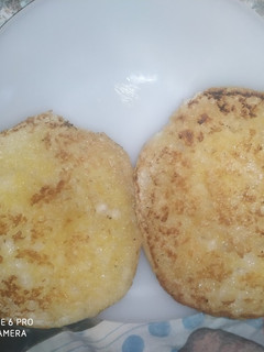 Una foto de Mollete tostado con mantequilla