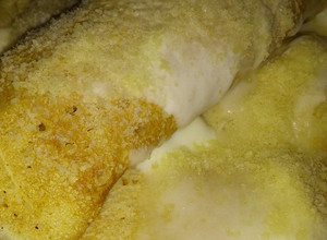 Una foto de Canelones de calabacín y choclo