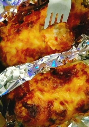 A picture of Cheesy meatball.