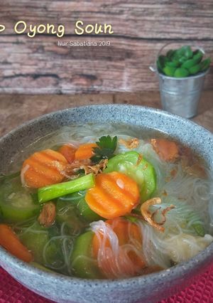 Foto resep Sup Oyong Soun