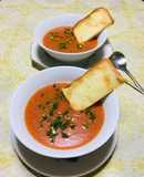 Crema de Tomate con Hongos!
