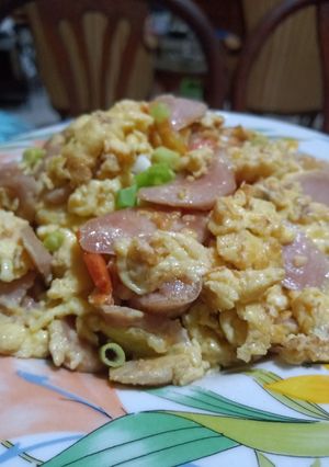 Foto resep Orak arik sosis& telor