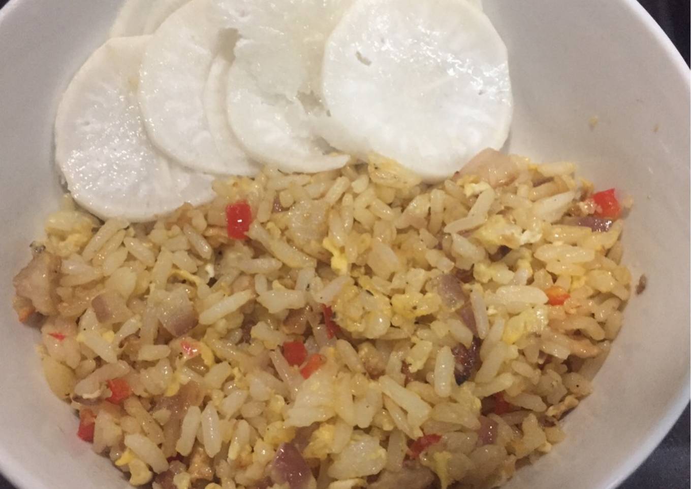 Arroz Frito de Huevo y Atún, Nabo dulce