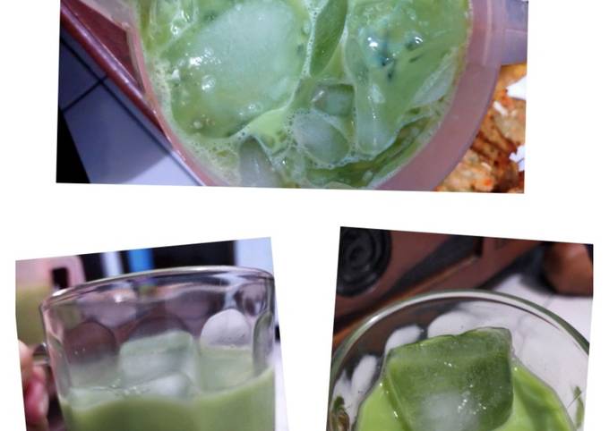 Cara Gampang Membuat Ice Green Tea Anti Gagal