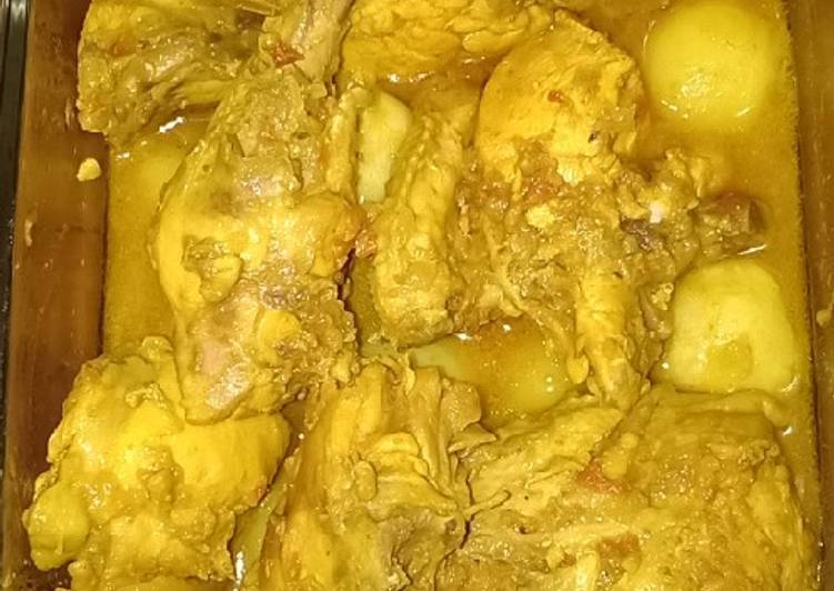 Calcutta Chicken Curry aka Ayam Kari Kalkuta