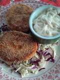 Burger di peperone rosso e ceci...🥰🥰 #vegan