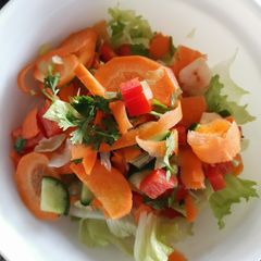 A picture of Liver Cleanse & Detox Salad: Organic Ingredients only.