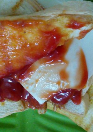 Foto resep Burger Tempe Roti Tawar