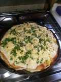 Pizza graneada