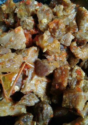 Foto resep Daging Sapi goreng rica-rica (mudah dan hemat)