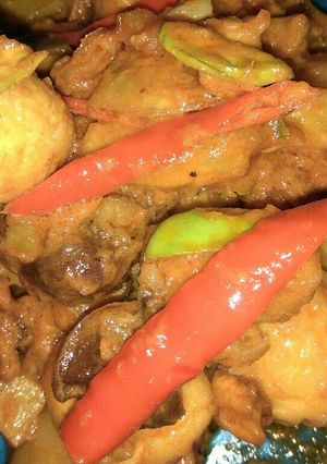 Foto resep Sambal goreng petai ati ampela ayam,& telur puyuh
