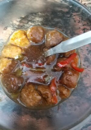 A picture of चिली मंचूरियन #sep #pyaz.