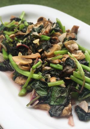 Foto resep Mix Bayam Jamur