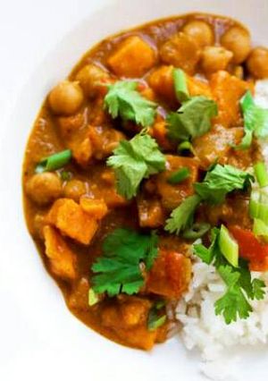 Una foto de African Peanut Stew (guiso africano)