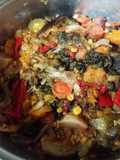 Calditos de verdura caseros...🍅🍆🥕🌶🌽🌳🌿🍃