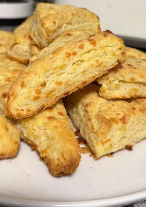 Una foto de Scones de queso