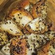 Picatostes caseros con cebolla molida