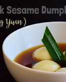 Black Sesame Dumplings (Tang Yuan)