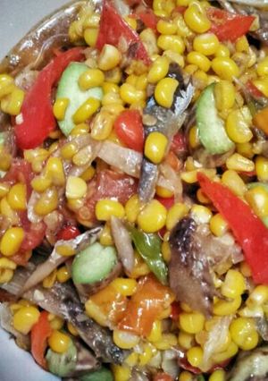 Foto resep Peda jagung oseng pete