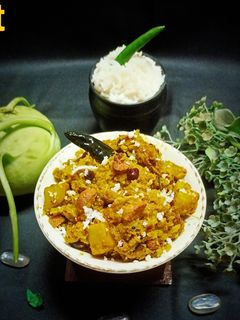 ওলকপির ঘন্ট (olkopir ghanto recipe in Bengali) রেসিপির প্রধান ছবি