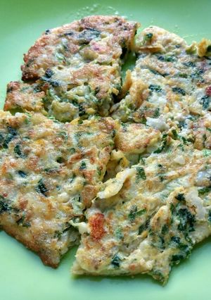 Foto resep MPASI 9+ Omelete Nasi Sayur