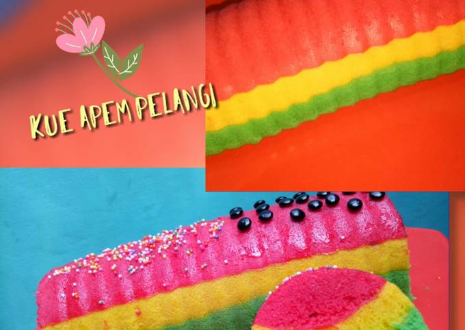 Kue Apem Pelangi