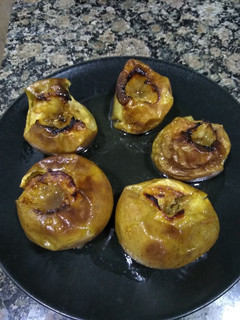 Una foto de Manzanas asadas al horno