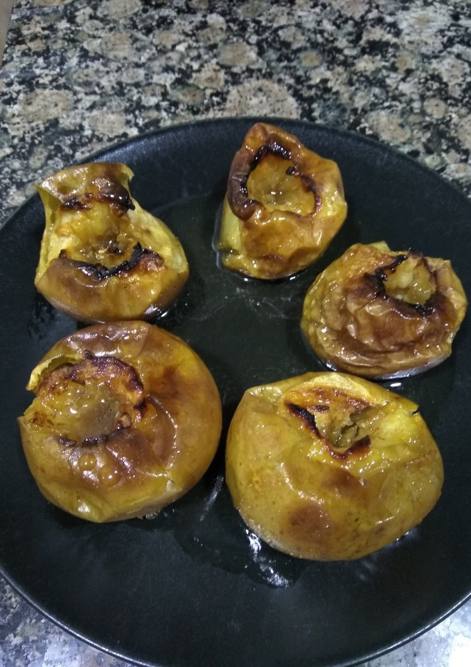 Una foto de Manzanas asadas al horno