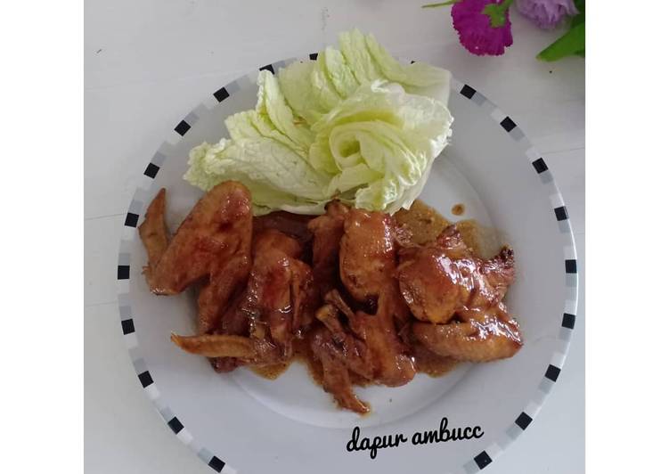 Sayap ayam kecap enyakkkk😍😍