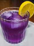 Es Teh Bunga Telang Lemon